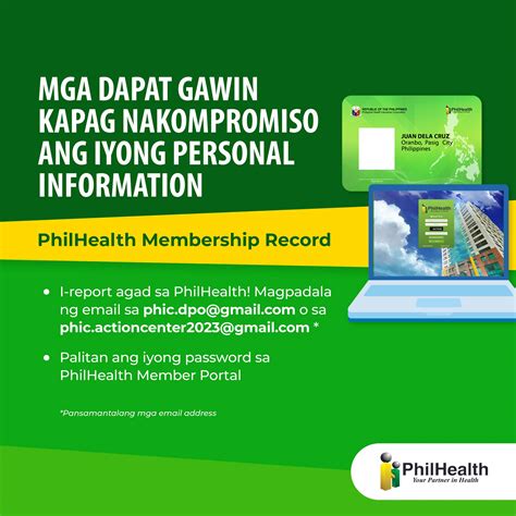 Empowering PhilHealth Data Subjects: Check Your PhilHealth .